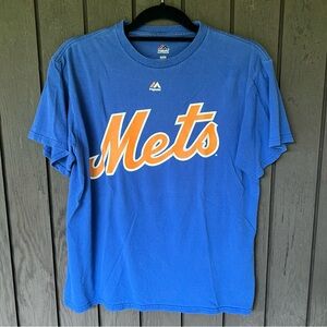 Majestic Gary Carter #8 NY Mets T-Shirt